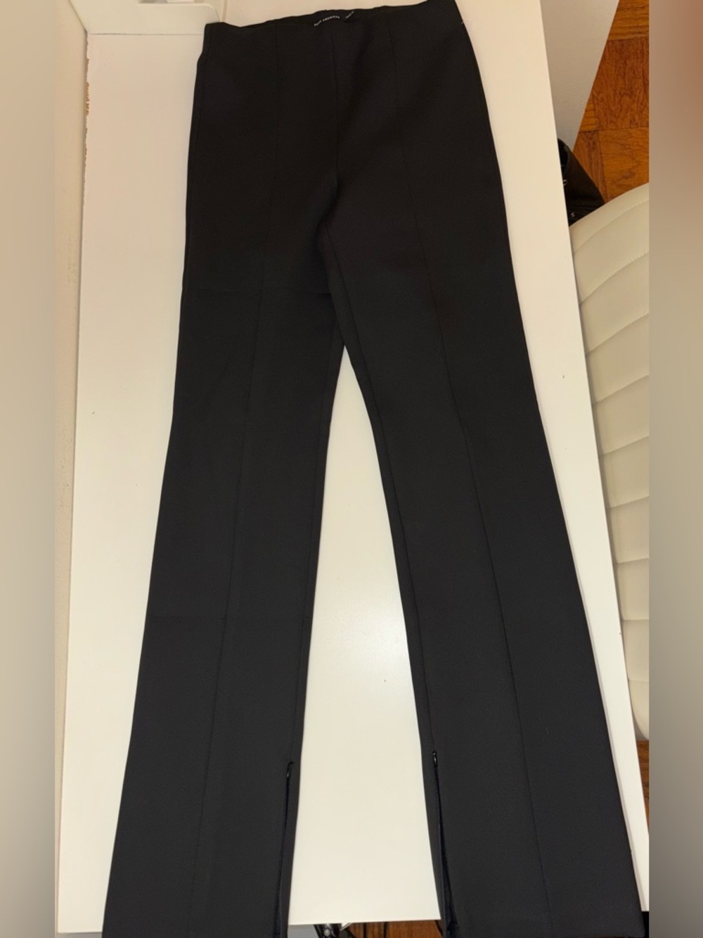 NWTGood American Black Ponte Flare Pants
